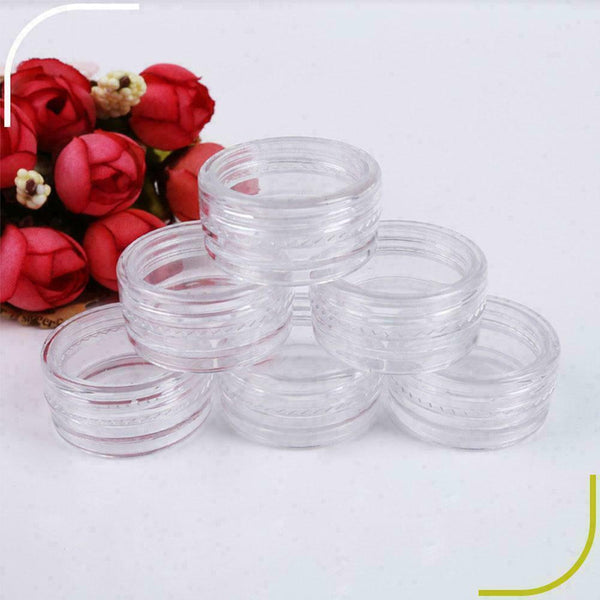 Convenient Transparent Plastic Sample Bottle Nail Art Box Packaging E6L9