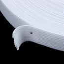 Home Family 30M Length Braided Elastic Band White for Tailoring Clothes