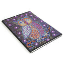 DIY Owl Special Shaped Diamond Painting 50 Page A5 Sketchbook Notebook Gift