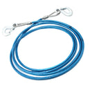 Great Performance 5000kg Tow Strap Tow Rope Steel Hooks 10mm 4m AP3331