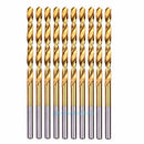50Pcs/Set 1-3mm Titanium Coated HSS High Speed Steel Drill Bit For Woodworking