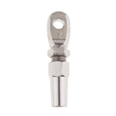 2.5mm Stainless Steel Wire Rope Swageless Eye Terminal End Compression