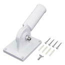 2pcs 180 Deg Adjustable Holder Bracket Metal And Plastic Flag Pole W/ Screws