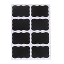 80Pcs/Set Waterproof Kitchen Spice Label Stickers Home Jars Bottles Tags s/J Gw