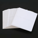 100 Blank Table Name Place Cards, Many Colours - White, Party, Wedding