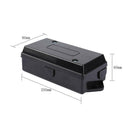 7 Way Weatherproof Trailer Plug Wiring Electrical Wire Cord Junction Box   K1B