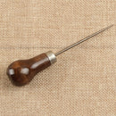 Professional Leather Wood Handle Awl Tools For Leathercraft Stitching Sewing  JA