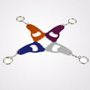 Footprint Shaped Beer Opener Aluminum Alloy Bottle Opener Keychains A