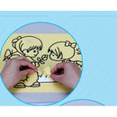 2Pcs Colorful Sand Painting Picture Kid Children Education Intelligence DIY LJ