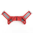 4pcs 75mm Mitre Corner Clamps Picture Frame Holder Woodwork Right Angle Red R4B1