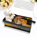 Bear Shooting Coin Boxes Piggy Banks for Home Decor Ornaments Money Storage Toys
