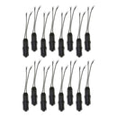 16x TV Antenna 300-75 Ohm Coaxial Cable Matching Trans-former VHF/UHF/FM