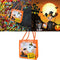 New Pumpkin Lantern Canvas Tote Bag Women Shopper Carry Pouch Halloween Hot