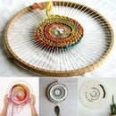Tapestry Machine Knitting Loom Household DIY Handmade Tools Weaving Round Wooden
