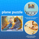 1000pcs DIY Girl Tiger in Woods Puzzle Educational Learning Assembling Toys