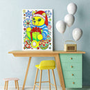 5D DIY Special Shaped Diamond Painting Bear Cross Stitch Mosaic Kits Decor