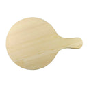 Wooden Pizza Peel Round Dessert Plates Pizza Plates Serving Tray Board 7inch