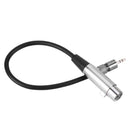 3pin XLR Female to 3.5mm TRS Male Cable Audio Adapter Cable Metal Connector A