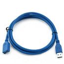 USB 3.0 A Male Plug to Female Socket 1.8M Super Fast Extension Cable Cord