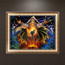 5D DIY Sorcerer Diamond Painting Embroid Cross Stitch Rhinestone Kits Decor