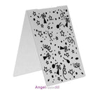 1pc Holiday Fireworks Plastic Embossing Folder For Scrapbook DIY Album Card