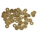 100PCS Feng Shui Chinese Coins Lucky Coins for Fortune Health 23mm Yongzheng