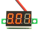 4-30V 2 Line Mini LED Digital DC Voltmeter Red Panel Voltage Meter Tester