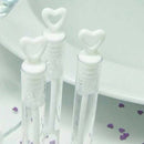 96 Wedding Wand Heart Tube Bubble Favours Table Decoration Party Accessorie C6V7