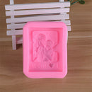 Love Mom Silicone Soap Mold DIY Molds Cake Baking Mold Mothers Day Gift&JC,a