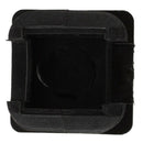 25mm x 25mm Plastic Square Tube Inserts End Blanking Caps Black 10 Pcs I1Q4