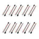 10 Pairs JST 2 Pin Male Female Connector Plug 15CM Wires Cables for RC Car Drone