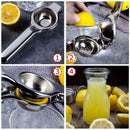 Lime Fresh Juice Squeezer Hand Press Lemon Squeezer Manual Fruit Juicer Ora Z0C8