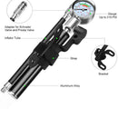 Bicycle Pump With Pressure Gauge Hand Cycling Pump PrS Ew