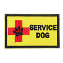 Rectangle Embroidered SERVICE DOG Patch Applique Armband Sew-on Clothes Bags