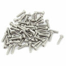 M3x8mm Stainless Steel Phillips Round Pan Head Machine Screws 100pcs M2X2