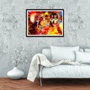 5D DIY Full Drill Diamond Painting Wolf Cross Stitch Embroidery Mosaic Kit