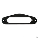 1 Set Humbucker Pickup Mounting Ring for LP ST SG Style Guitar Black