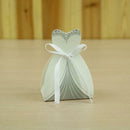 100Pcs Bride Groom Tuxedo Gowns Dress Treat Wedding Favours Candy Box Boxes