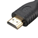 Universal Standard HDMI Male Type A to Mini HDMI Type D Female Socket Adapt