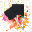 4x Foam Sponge Brushes Wooden Handle Painting Drawing Art Craft Draw Graffiti Gw