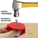 Plastic Nail Holder for Hammering Nailer Guide Anti-smash for Safety Tool