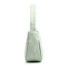 Fashion Women Handbag Nylon Simple Shoulder Shopping Bag Zip Totes (Green) A