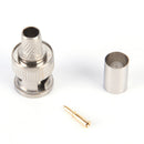 10 Sets 3-Piece BNC Male RG58 Plug Crimp Connectors  OZ