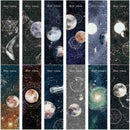 Universal Poetry Bookmarks Set 30 Pc Pack ~ Cute Astronaut Space Poems Book V6U6
