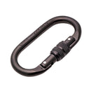 25KN Screw Locking Carabiner Rock Climbing Rappelling Rescue Mountaineering
