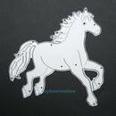 Horse Cutting Dies Stencil DIY Scrapbook Album Card Paper Embossing Craft Gift