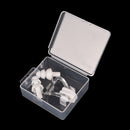 White Waterproof Soft Silicone Swimming Set Nose Clip + Ear Plug Kits Boxed â„–[