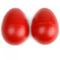 1 Pair Plastic Percussion Musical Egg Maracas Shakers - Red