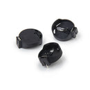 Battery Holder Connector Socket Case Button Coin Socket Holder Case Black