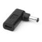 90 Degree USB3.1 USB-C Type-C Female to 5.5 x 2.1mm DC Male Plug Adapter 18V-20V